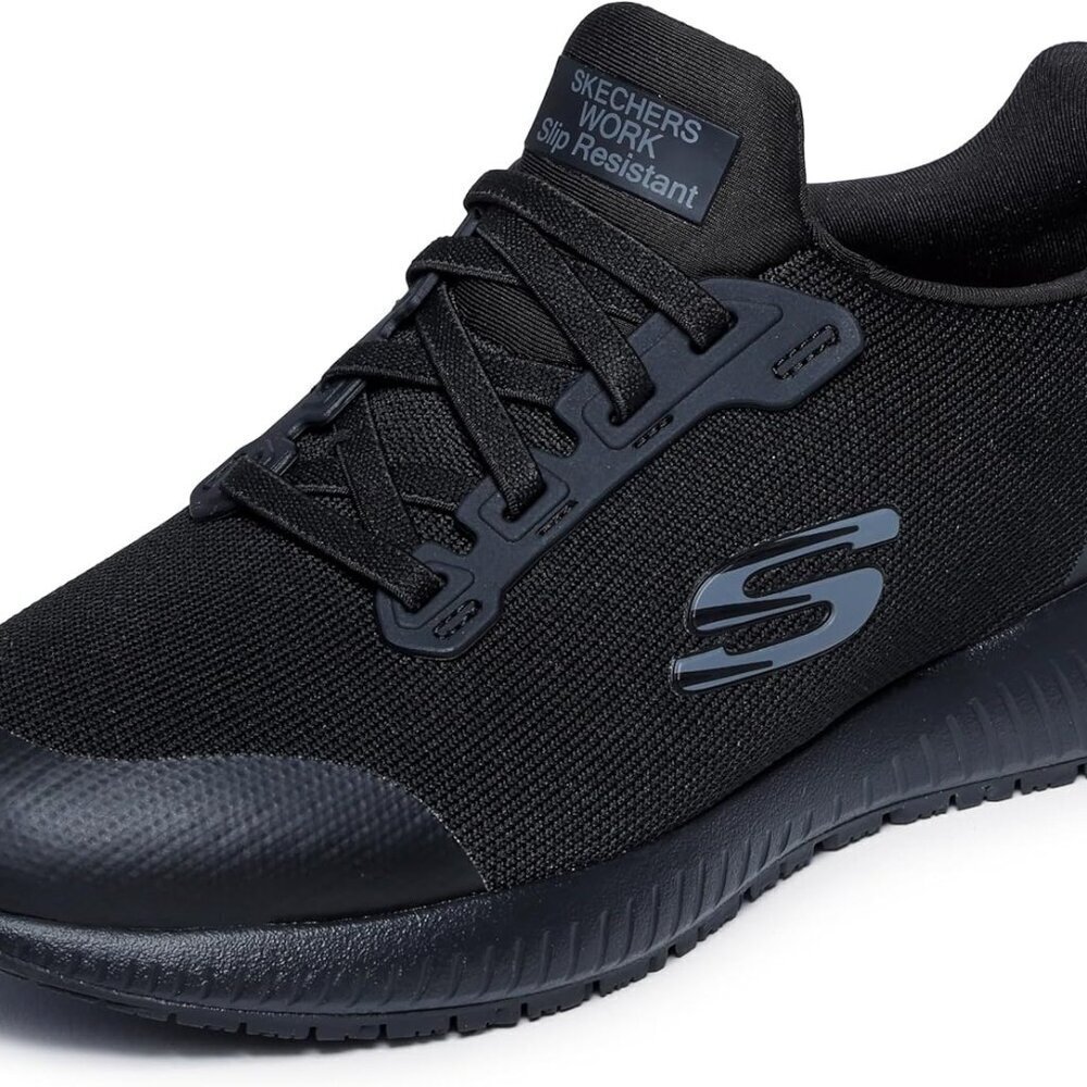 Women's Slip Resistant Work Shoe Rubber Sole Low-Top Athletic Food Service Shoe